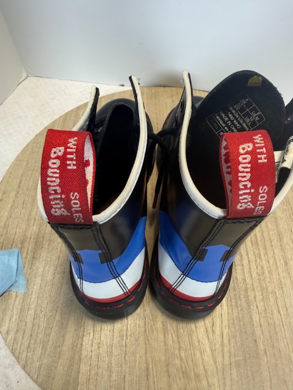 Dr Martens 1460 The Who Boots Mens 9 Womens 10 EU42 Limited Edition Leather - Picture 9 of 9